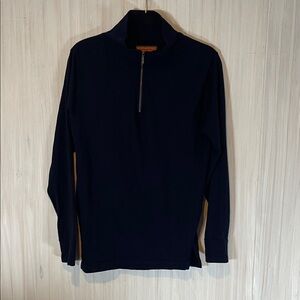 BALL AND BUCK WOOL 1/4 zip sweater small